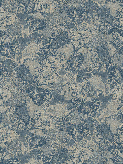 JWall Yuzen Indigo Wallpaper WJ200005043