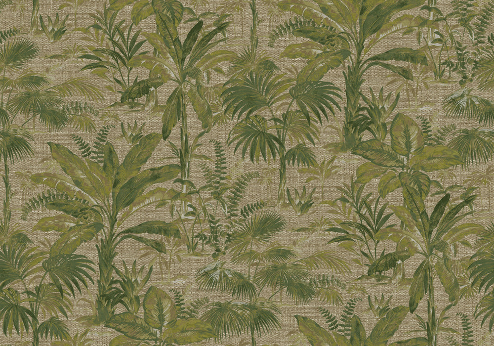 Scalamandre Tropical Jungle Green Wallpaper WJ200045010