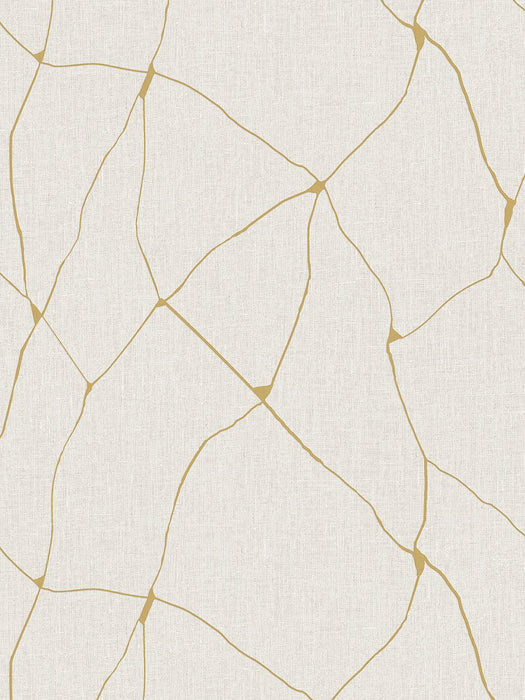 Jannelli & Volpi Unito Kintsugi Gold Wallpaper WJ200046710