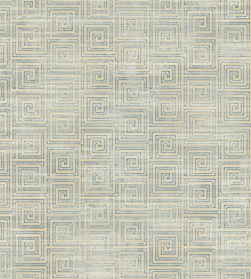 Scalamandre Meteora Seafoam Wallpaper Sample WMAST040908