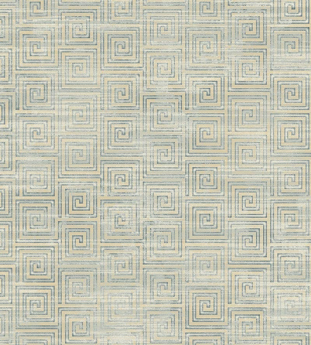 Scalamandre Meteora Seafoam Wallpaper Sample WMAST040908