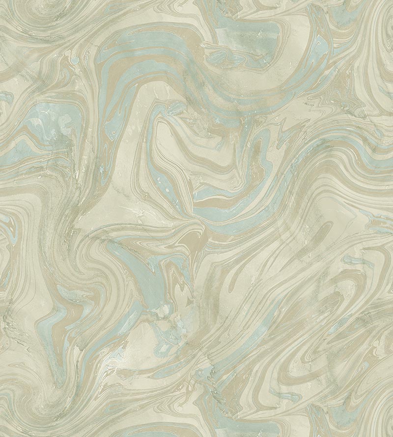 Scalamandre Petra Turquoise Wallpaper WMAST040910