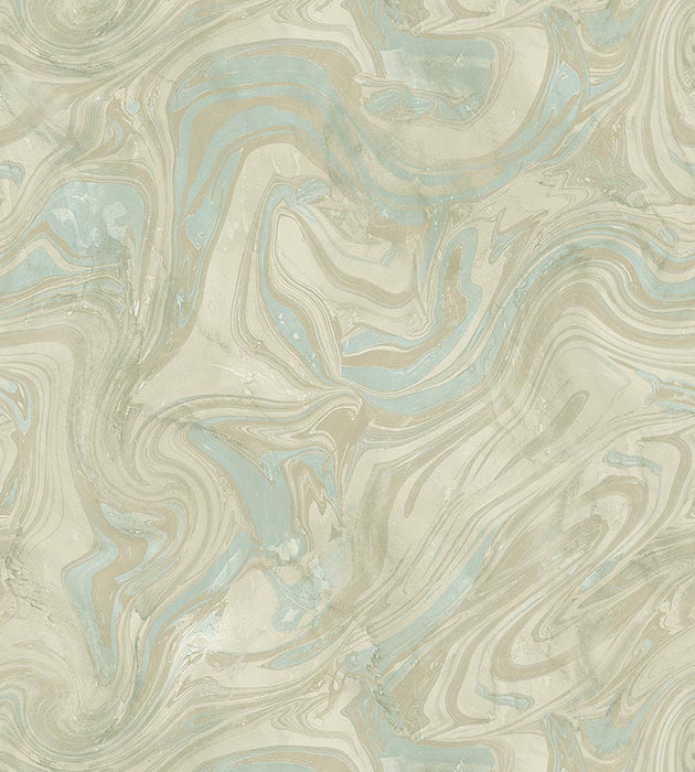 Scalamandre Petra Turquoise Wallpaper Sample WMAST040910