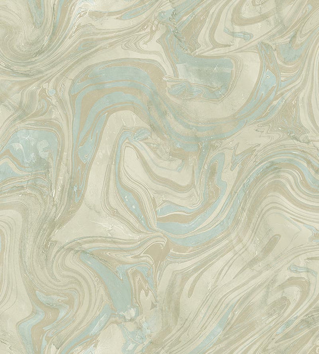 Scalamandre Petra Turquoise Wallpaper WMAST040910