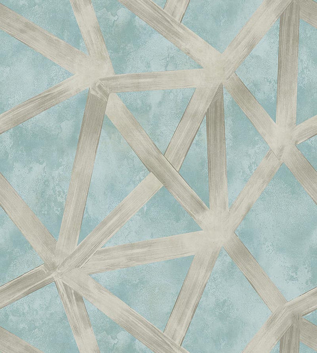 Scalamandre Interstellar Seafoam Wallpaper Sample WMAST040914