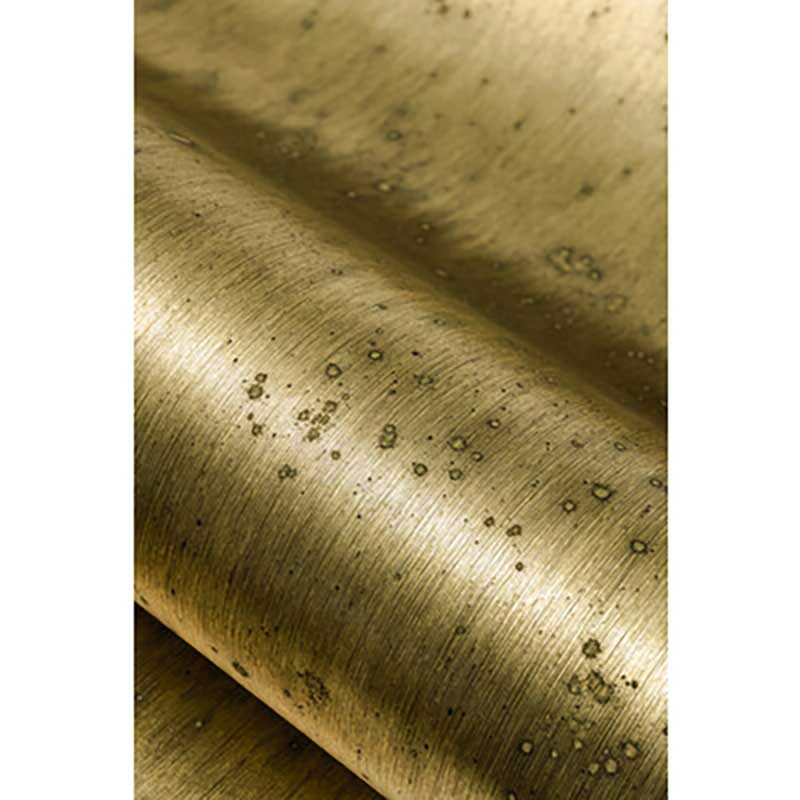 Winfield Thybony Aurora Aged Brass Wallpaper Sample WMT5019.WT.0