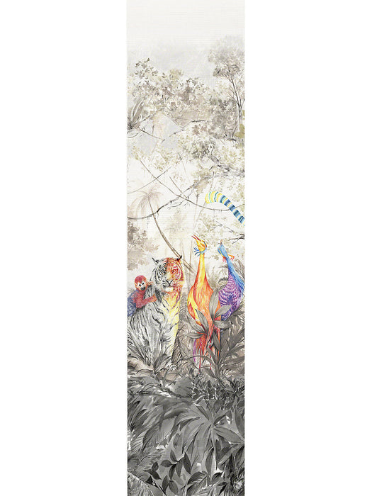 Nicolette Mayer Arcadia Mural - Panel 3 Multicolor Wallpaper Sample WNM0001ARCP3