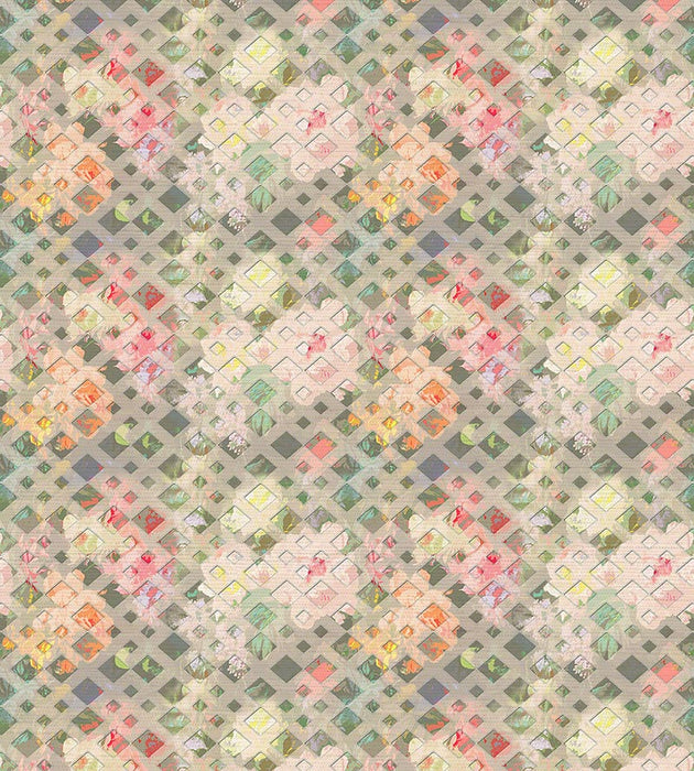 Nicolette Mayer Defosse Trellis Azalea Wallpaper WNM0001DEFO