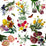 Nicolette Mayer Flora & Fauna White Wallpaper Sample WNM0001FLOR