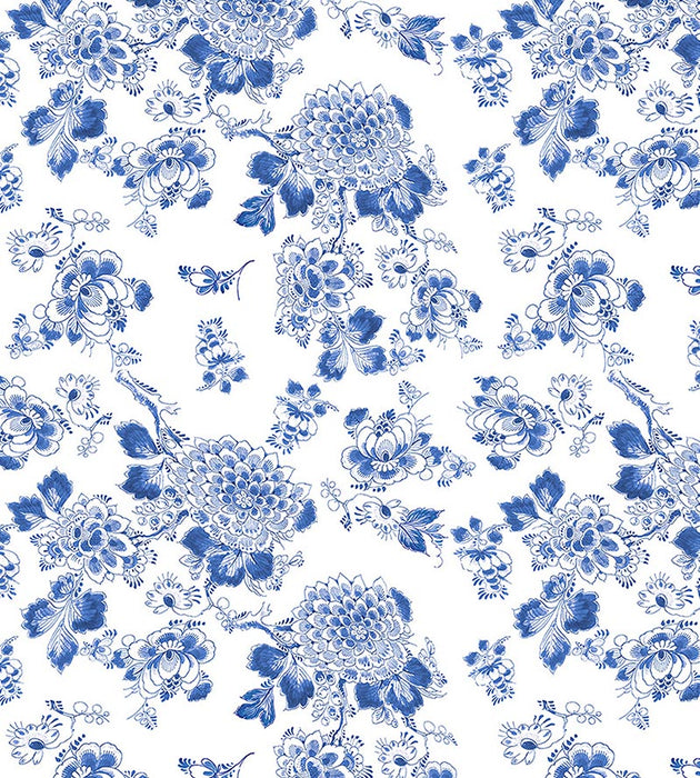 Nicolette Mayer Heritage Blue Wallpaper Sample WNM0001HERI