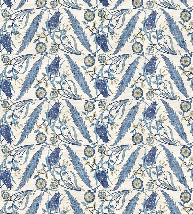 Nicolette Mayer Ottoman Floral Classic Wallpaper Sample WNM0001OTTO