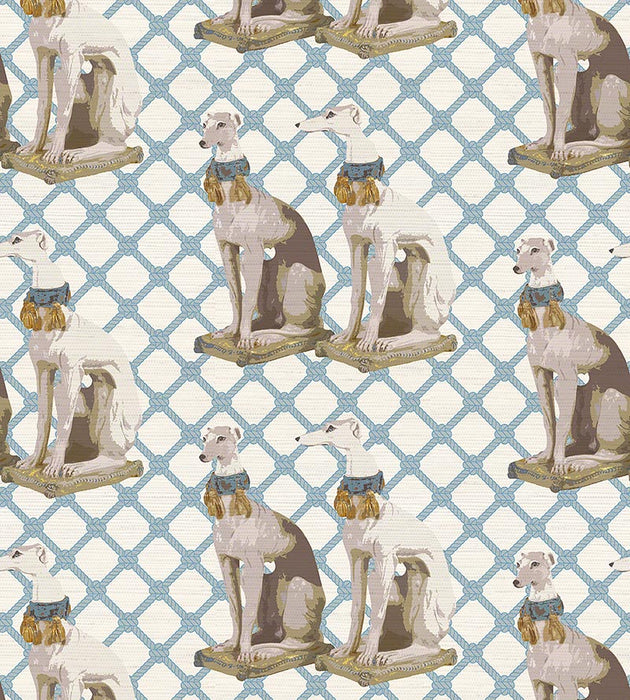 Nicolette Mayer Regal Greyhound Wyeth Wallpaper Sample WNM0001REGA