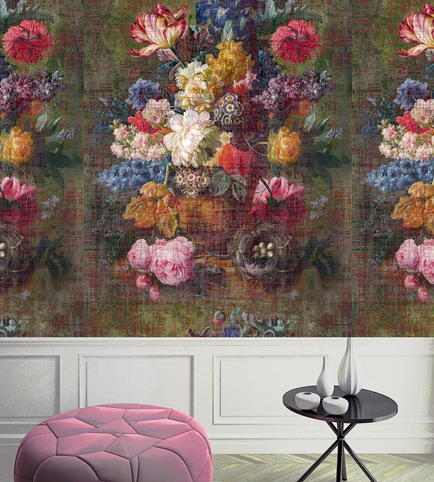 Nicolette Mayer Still Life Vintage Wallpaper Sample WNM0001STIL