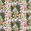 Nicolette Mayer Fantasy Tropical White Wallpaper Sample WNM0001TROP