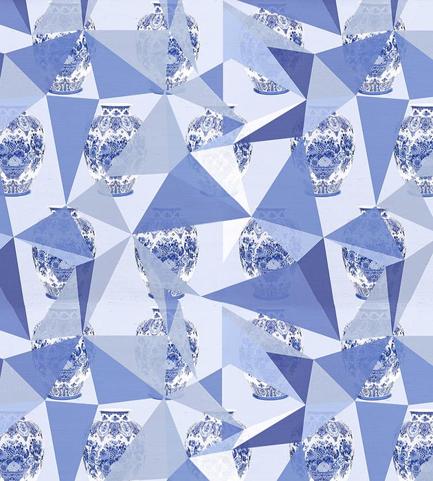 Nicolette Mayer Elements Blue Wallpaper Sample WNM0002ELEM