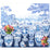 Nicolette Mayer Garniture Scenic - Tulips Blue - Left Panel Wallpaper Sample WNM0002GSTL