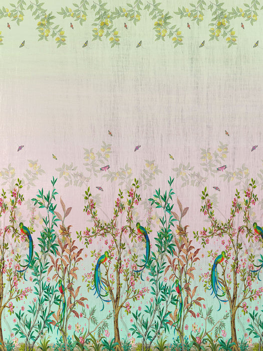 Nicolette Mayer Resplendent Quetzal - Panel Sorbet Wallpaper Sample WNM0002RESP