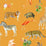 Nicolette Mayer Exotix Tangerine Wallpaper Sample WNM0003EXOT