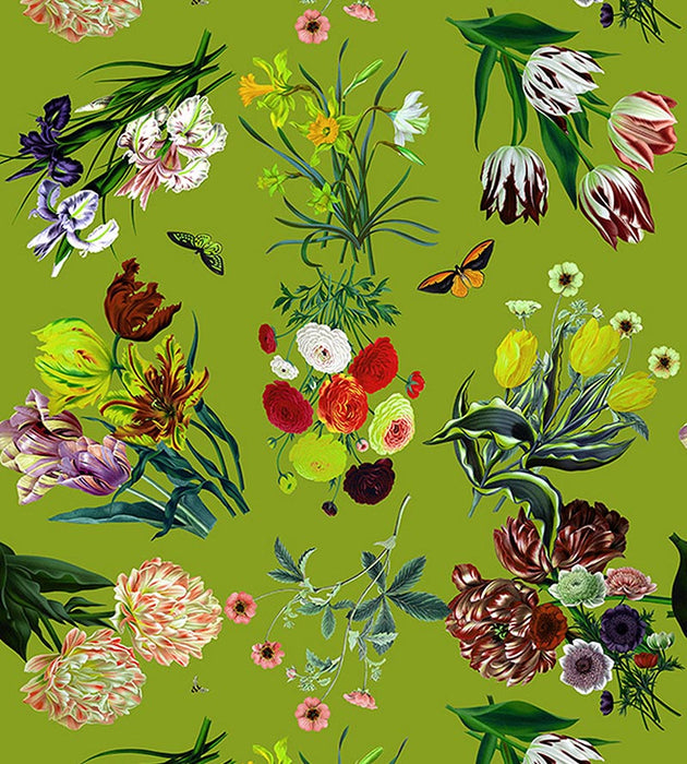 Nicolette Mayer Flora & Fauna Fontana Wallpaper Sample WNM0003FLOR