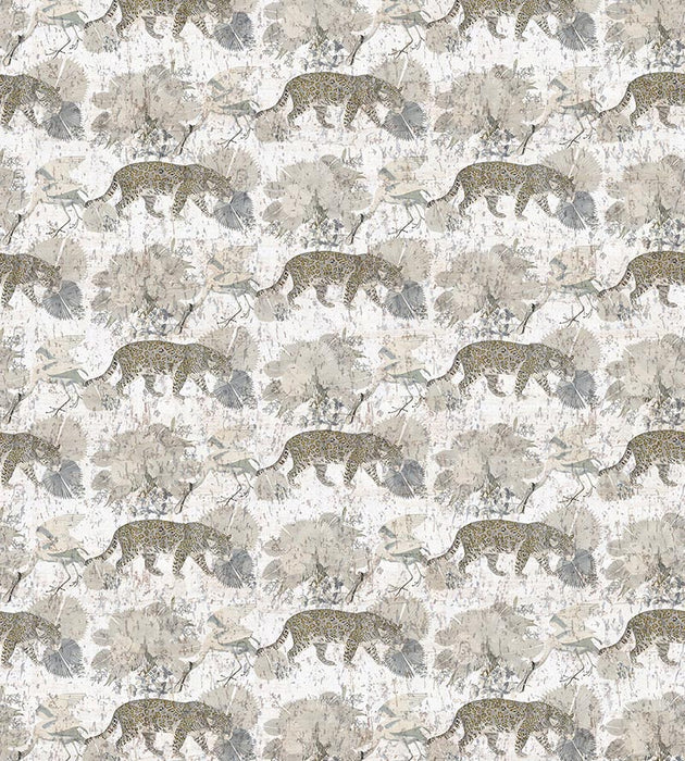 Nicolette Mayer Leopard Walk Cameo Wallpaper WNM0003LEOP