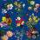 Nicolette Mayer Flora & Fauna Blue Wallpaper Sample WNM0004FLOR