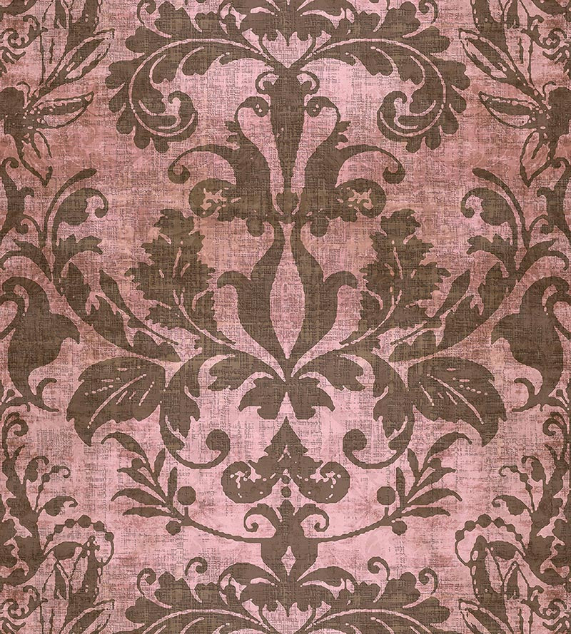 Nicolette Mayer Palace Damask Blush Wallpaper Sample WNM0008PALA