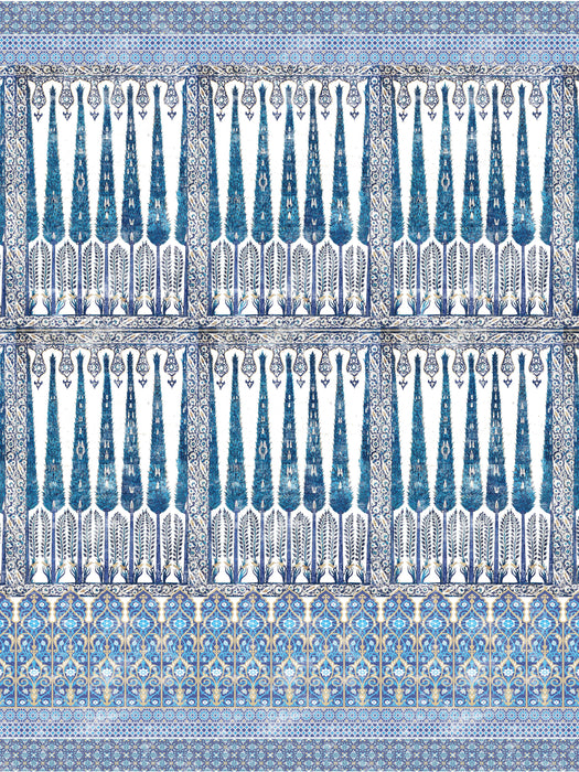 Nicolette Mayer Topkapi Garden - Panel Classic Wallpaper WNM1009TOPK