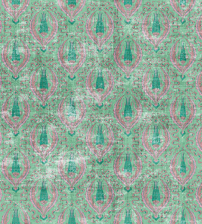 Nicolette Mayer Byzantine Jewel Green Wallpaper WNM1021BYZA