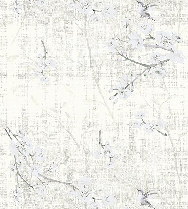 Nicolette Mayer Blossom Fantasia Ivory Wallpaper WNM1024BLOS