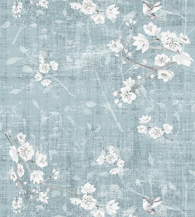 Nicolette Mayer Blossom Fantasia Slate Wallpaper WNM1044BLOS