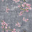 Nicolette Mayer Blossom Fantasia Charcoal Wallpaper Sample WNM1049BLOS