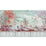 Nicolette Mayer Crested Crane Mural - Set Turquoise Red Wallcovering Sample WNMSET2CRES