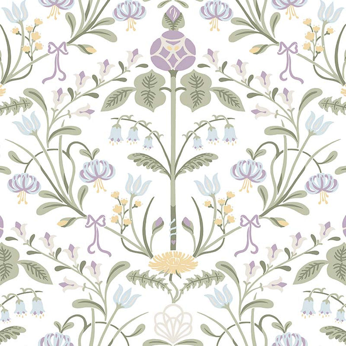 Sandberg Till Carl Lilac Wallpaper Sample WSB 00010154