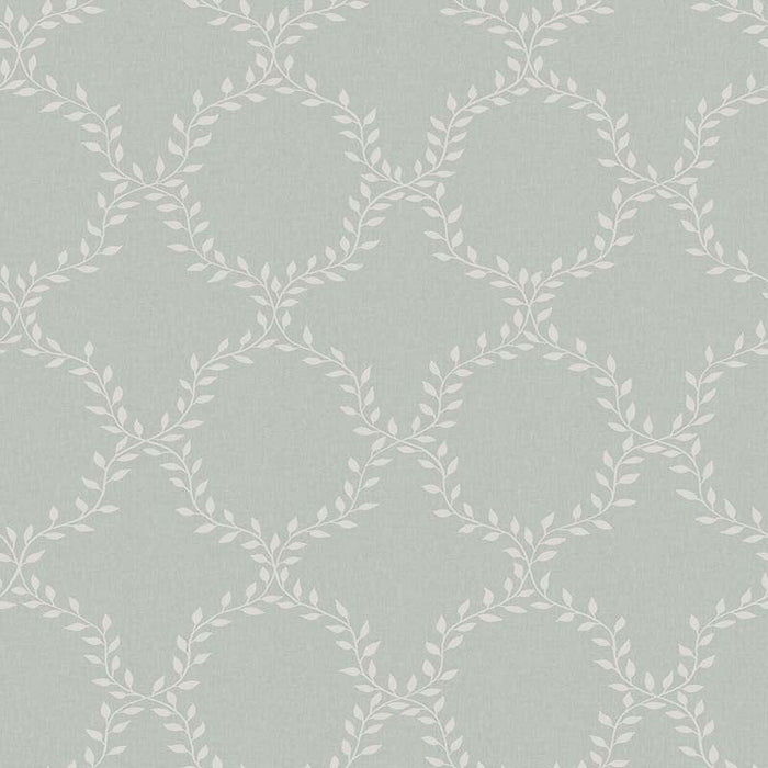 Sandberg Wilma Sage Green Wallpaper Sample WSB 00010503