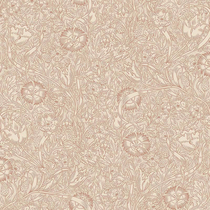 Sandberg Caroline Terracotta Wallpaper Sample WSB 00020209