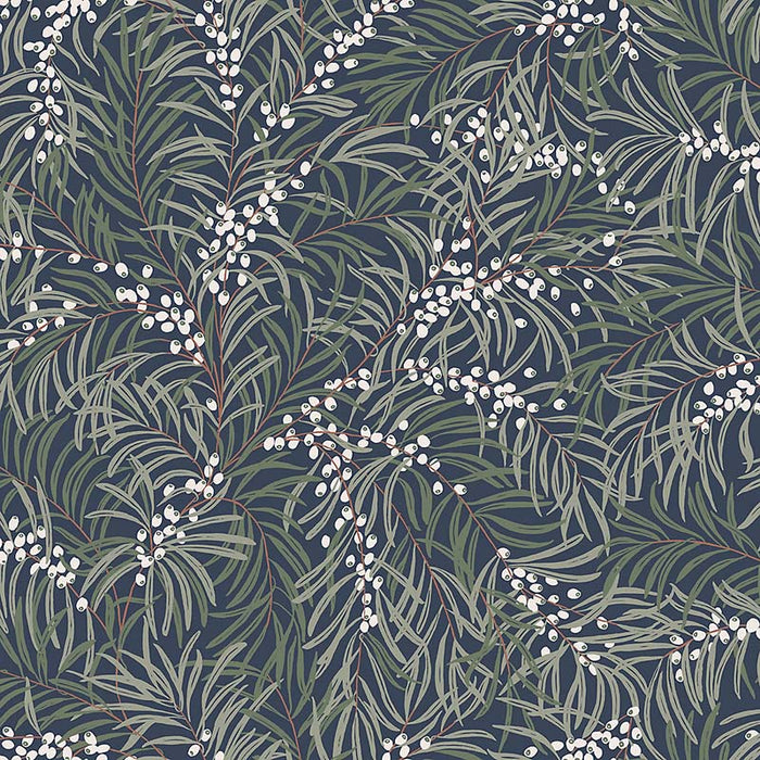 Sandberg Idun Classic Blue Wallpaper Sample WSB 0003IDUN