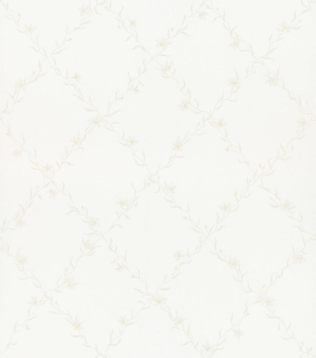 Sandberg Ewa White Wallpaper Sample WSB00110806