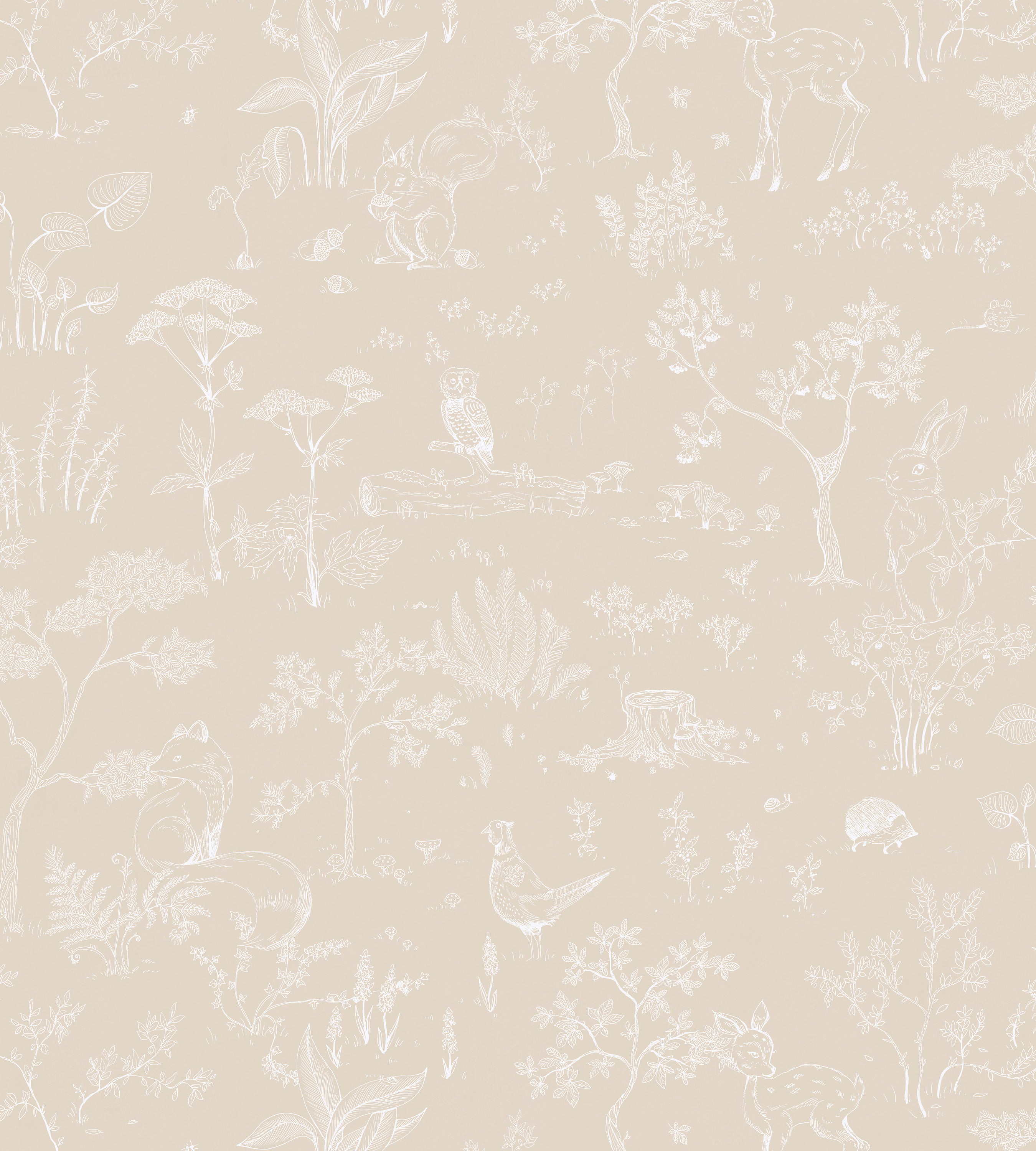 Sandberg Hollie Peach Wallcovering Sample WSB00140232