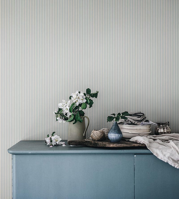 Sandberg Alfred Misty Blue Wallpaper Sample WSB00160815