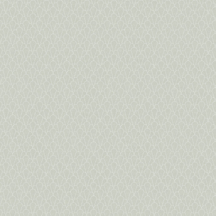 Sandberg Sashiko Light Green Wallpaper Sample WSB00180237