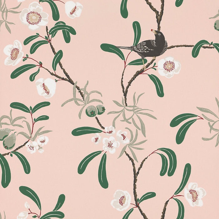 Sandberg Antonia Pink Wallpaper Sample WSB00240104