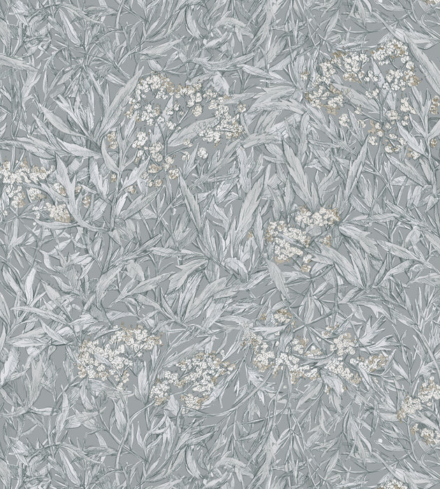 Sandberg Malin Mineral Grey Wallcovering Sample WSB00310225