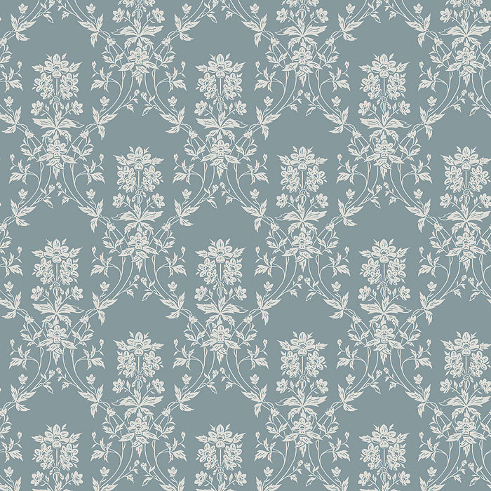 Sandberg Alva Indigo Blue Wallpaper Sample WSB00360809