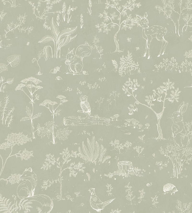 Sandberg Hollie Pistachio Wallpaper WSB00380232