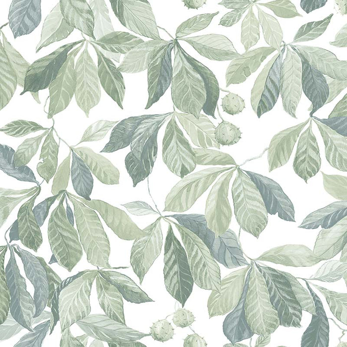 Sandberg Kersti Spring Green Wallpaper Sample WSB 00441014