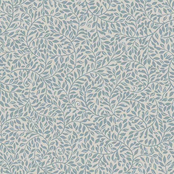 Sandberg Sigfrid Indigo Blue Wallpaper Sample WSB 00460425