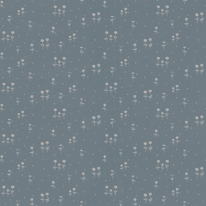 Sandberg Bianca Indigo Blue Wallpaper Sample WSB00560802