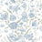 Sandberg Karins Bukett Sky Blue Wallpaper Sample WSB 00621016