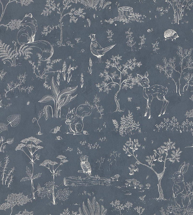 Sandberg Hollie Dark Blue Wallpaper WSB00760232