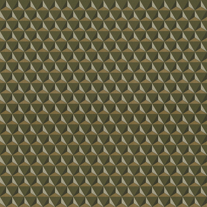 Sandberg Chloe Dark Green Wallpaper Sample WSB00880229